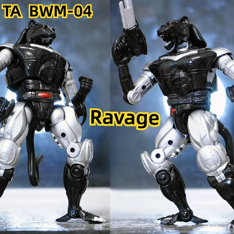 

В наличии игрушки-Трансформеры Робот TransArt TA BWM-04 BWM04 Ravage Beast Wars экшн-фигурка коллекционная игрушка подарок