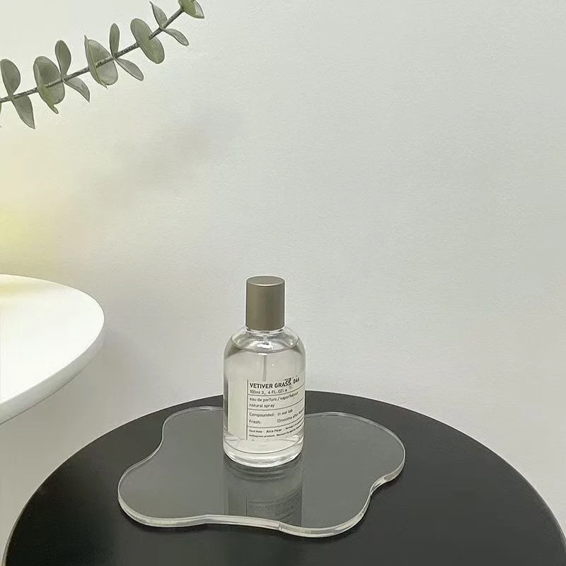 Transparent Coaster Cloud Shape Decoration Posing Prop Manicure Display Board Color Palette Color Card Board Heat Insulation Pad