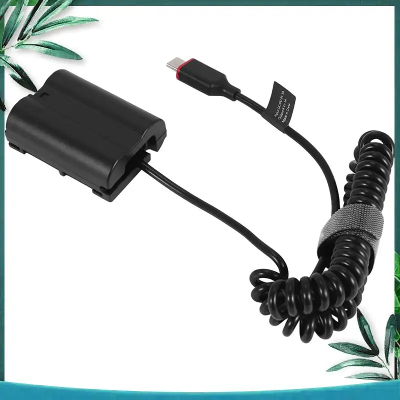 (جديد) EN-EL15 الدمية بطارية تيار مستمر محول التيار المتردد الطاقة لنيكون D7000 D7100 D7200 D750 D800E D810A Z5 Z6 Z7 II شاحن الكاميرا