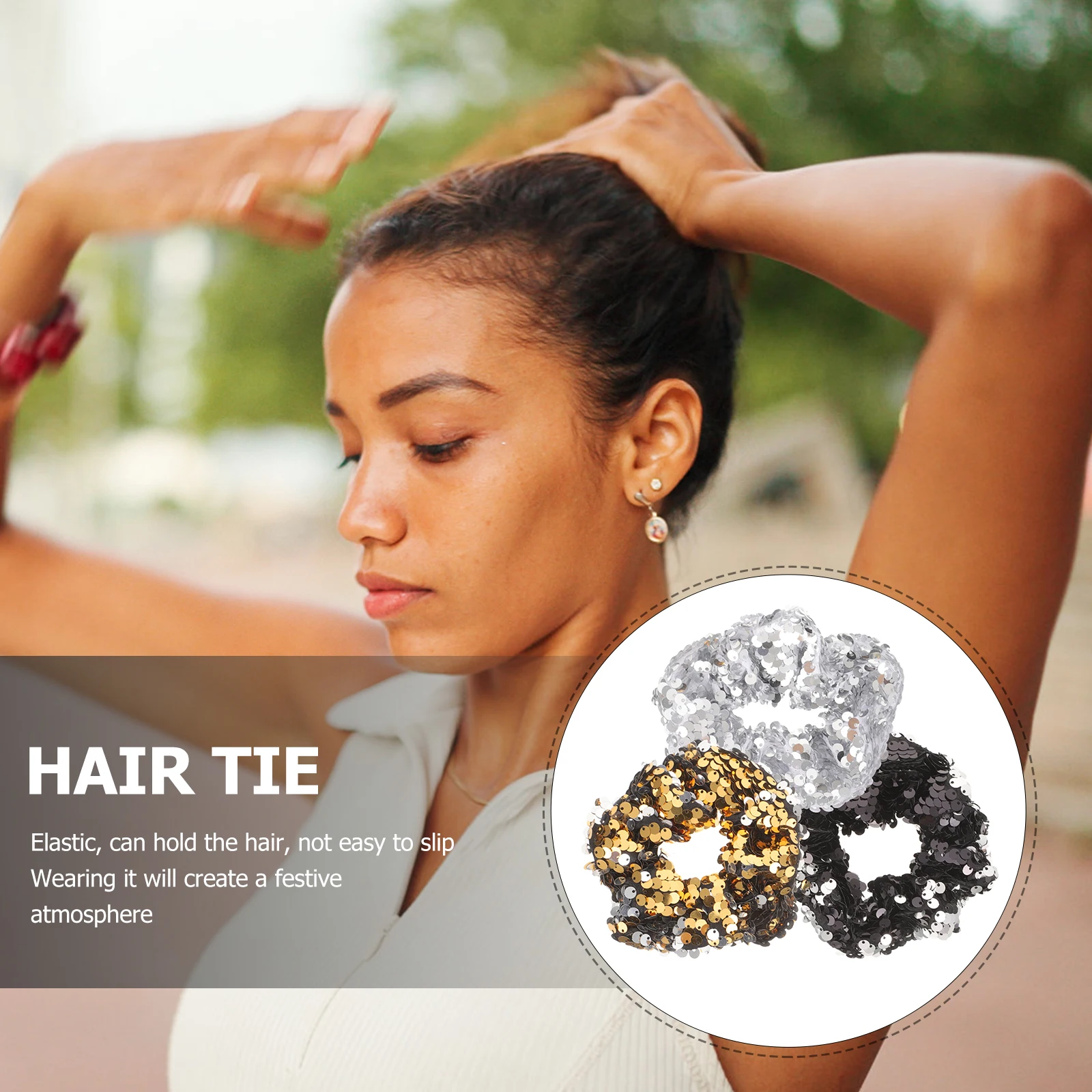 

Эластичные женские резинки для волос, эластичные резинки для волос, держатели для хвоста, объемные аксессуары для девочек, уход за волосами, укладка