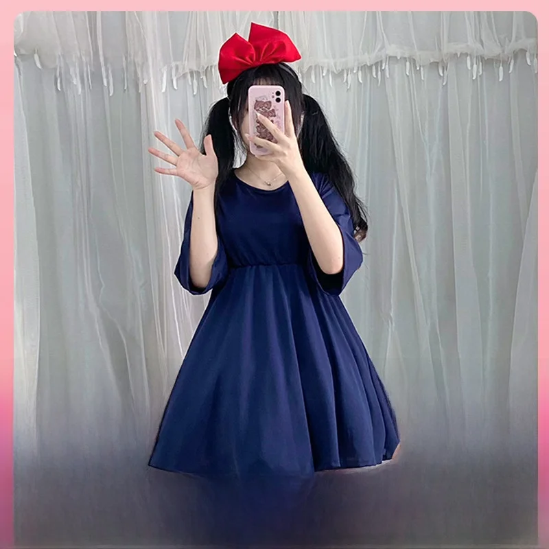 

Хэллоуин Косплей Костюм Доктор Мультфильм Ведьма Ти очень Кики Ролевая Фея Футболка Для Девочек Доктор СяоЯ Бренд