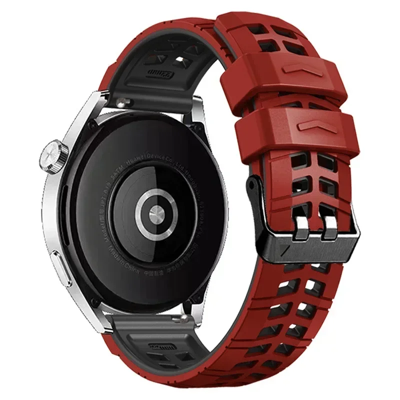 22mm Soft Breathable Silicone Strap for Zeblaze GTS 3 Plus Sports Watch Band Correa for Zeblaze GTS 3 Plus Accessories image 3