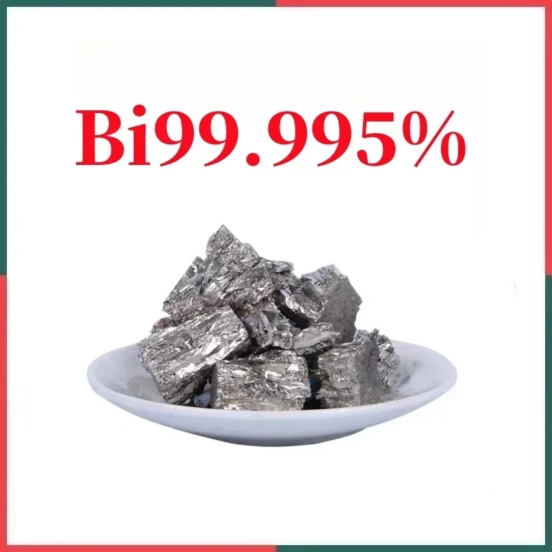 High Purity Metal Bismuth Block Bi99.995% Bismuth Granule Diy Production Experimental Research