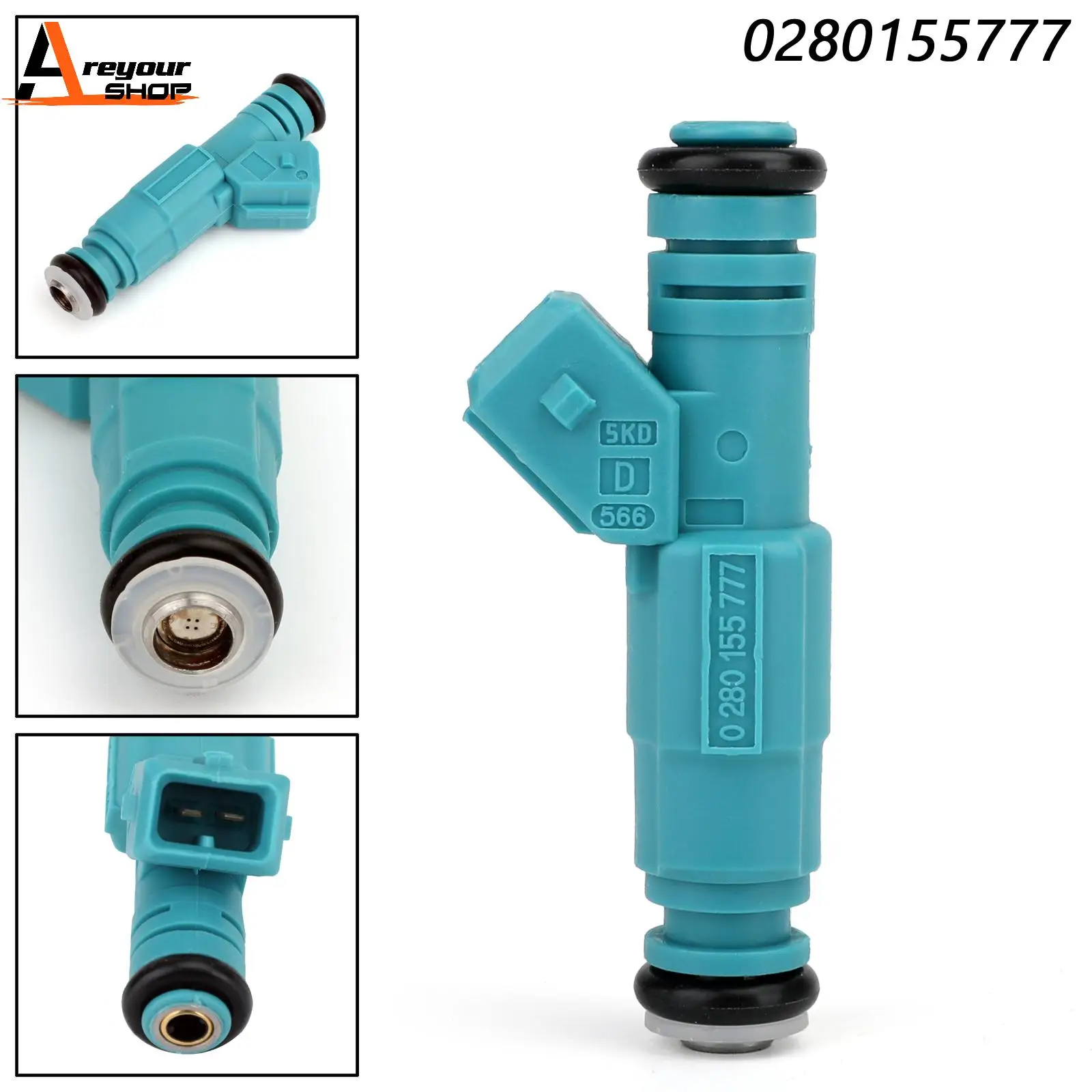 Areyourshop 0280155777 Fuel Injectors For Holden Commodore VG VN VL VQ VP VR VS VT VU VX VY V6 3.8L Fuel Injectors Car Parts