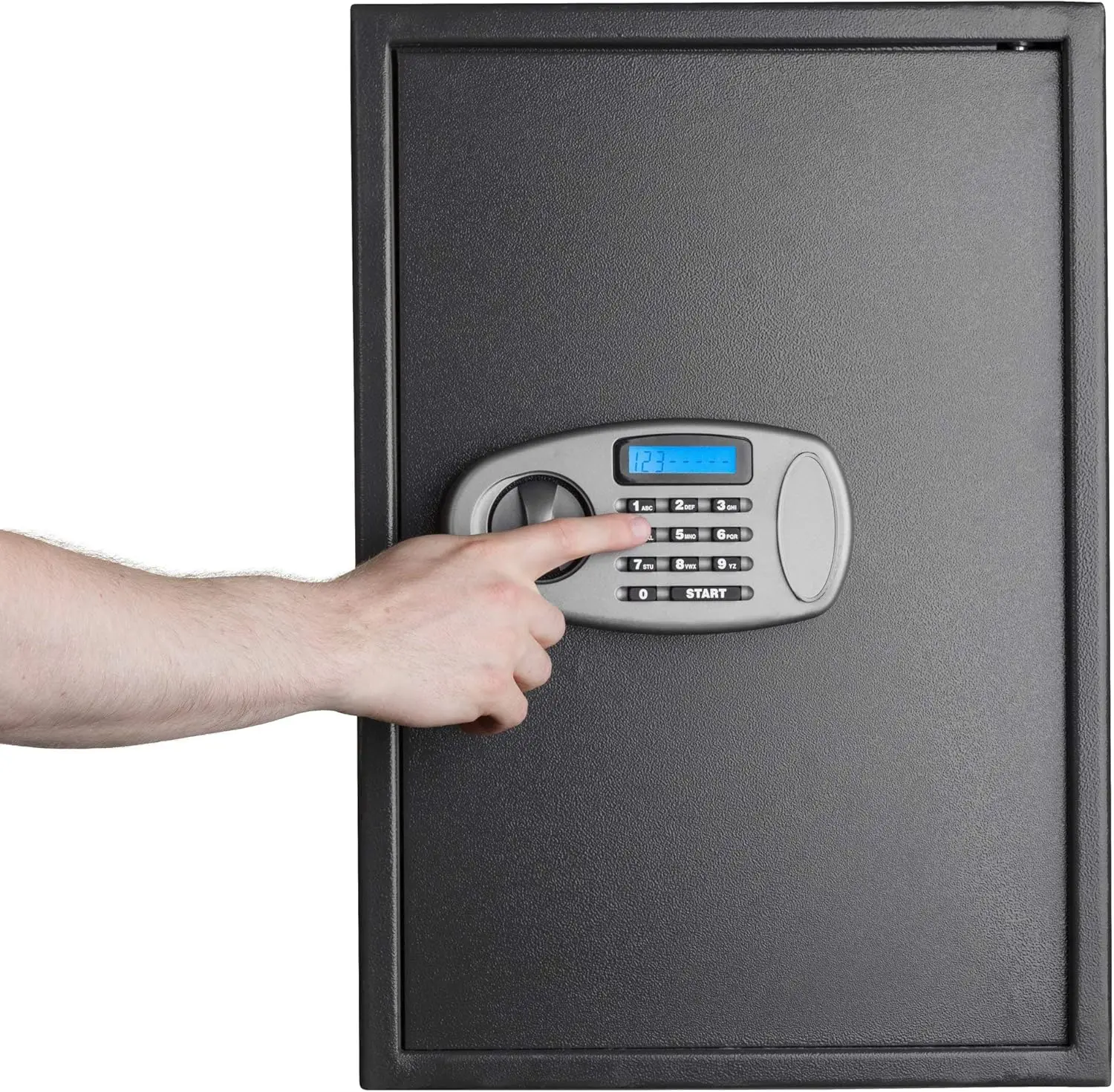Security Safe with Digital Lock - Electronic Digital Security Safe Box Steel Construction - Ideal for Storage of Cash, Documents
