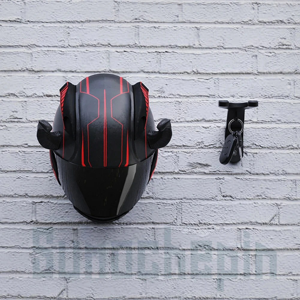 Motorradhelm-Haken, Mehrzweck-Wandhalterung für YAMAHA MT07 MT09 Tracer 900/9/GT 9GT+ Tenere 700 XTZ700 XSR YZF R7 – Detail 5