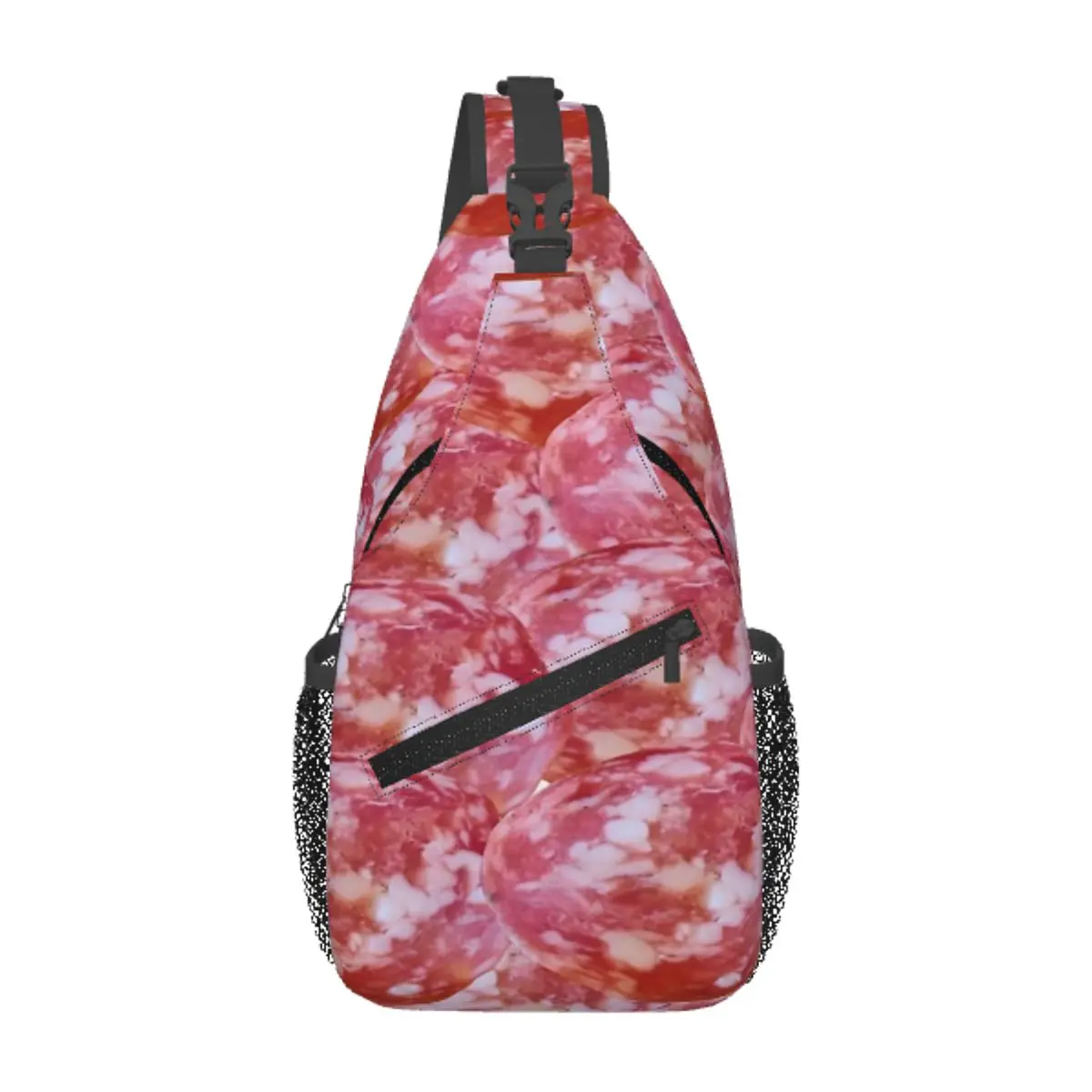 

Salami Chest Bag Holiday Large capacity School Cross chest bag Multi-Style