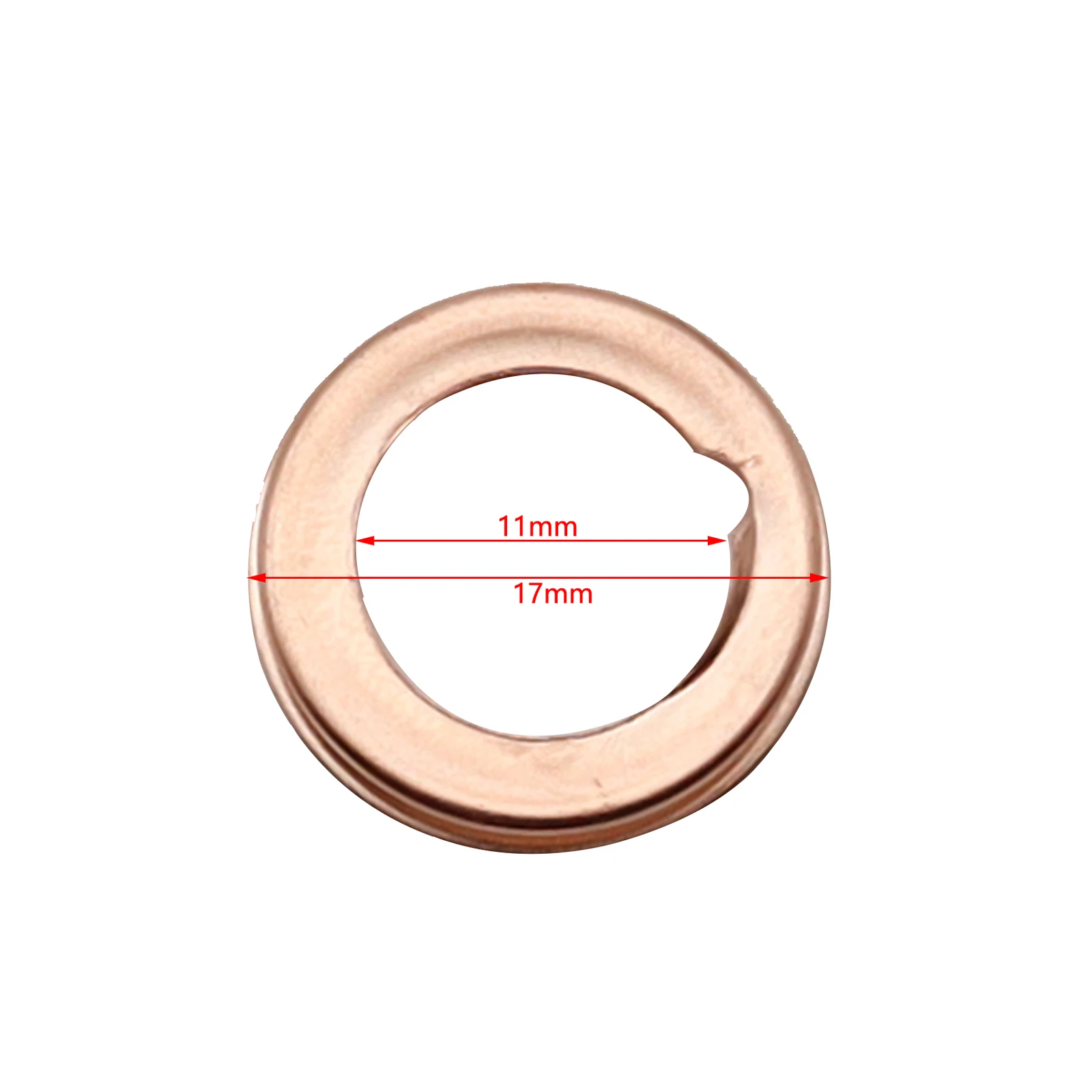 10PCS M12 Copper Oil Crush Washers Drain Plug Gasket Compatible with Nissan Altima Infiniti 1026JA00A 1102601M02 Car Accessories