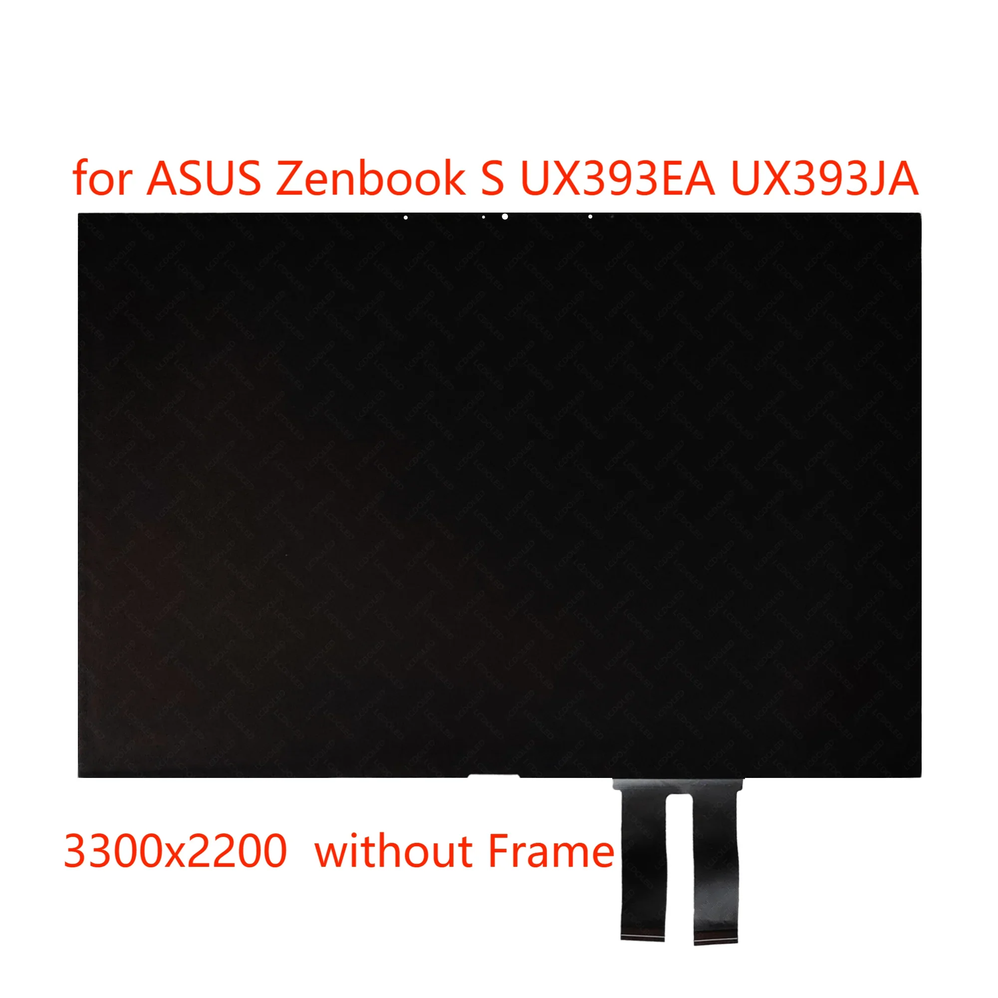 ST139SN006 13.9' IPS for ASUS Zenbook S UX393EA UX393JA 3.3K 15:10 LCD Touch Screen Display Assembly Without Frame 3300X2200