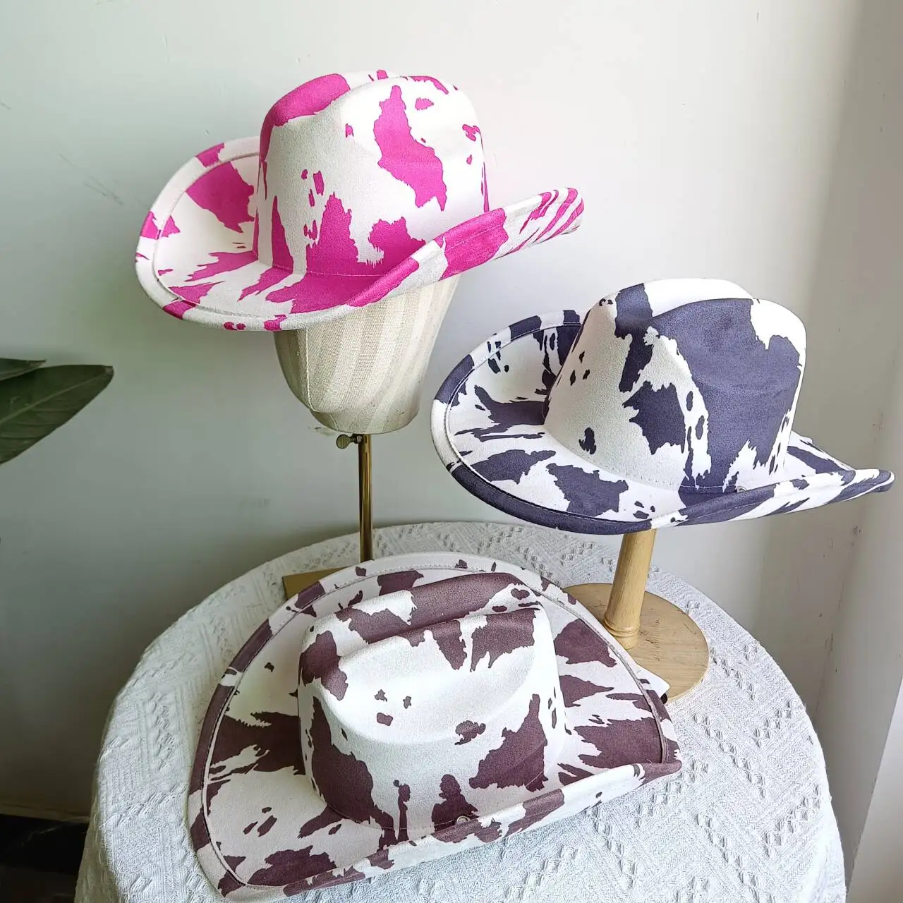 

Cowboy hat western style suede double concave men and women cowboy hat outdoor party retro fashion unisex hat cowboy hat