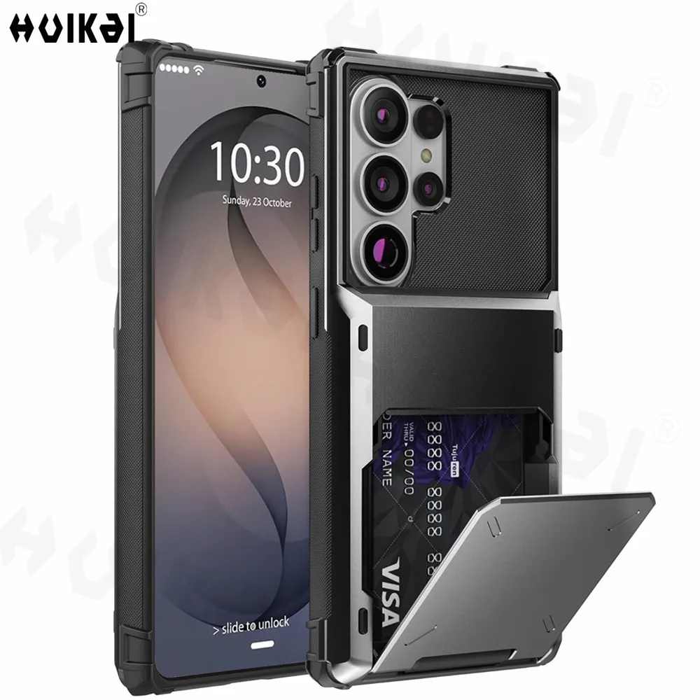 Wallet Case for Samsung Galaxy S26 Ultra 6.9 in Credit Card 