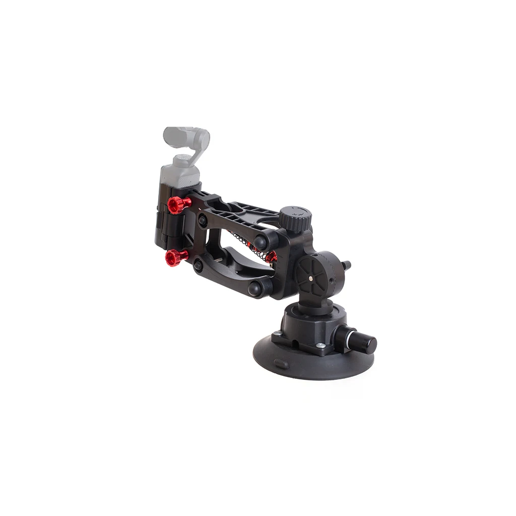 Suporte de carro para DJI Osmo Pocket 3, Câmera Z-Axle, Montagem em ventosa, Suporte para carro, Estabilizador, Pára-brisas, Anexar Sobressalente