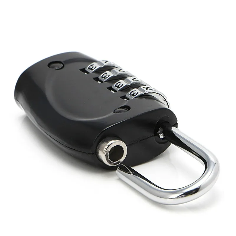 2022 New Arrival US304 4 Dial Digit Password Lock Combination Suitcase Luggage Metal Code Password Lock Padlock