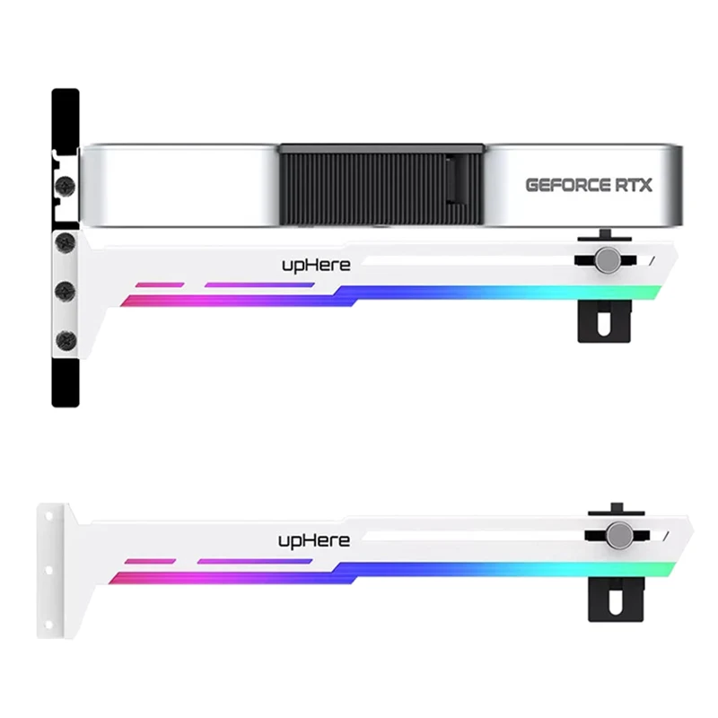 VGA Graphics Card Support GPU Bracket Frame RGB Luminous Pollution Lamp Decoration Companion 5V ARGB AURA SYNC