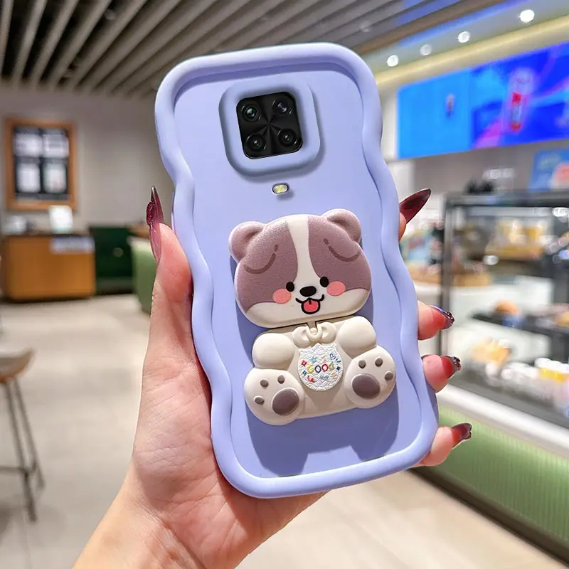 ملاحظة 9 S شكل متموج سيليكون جراب هاتف ل Redmi نوت 11 9Pro 11SE 11S 10 11Pro 10S 9 8 10Lite 7 7S غطاء