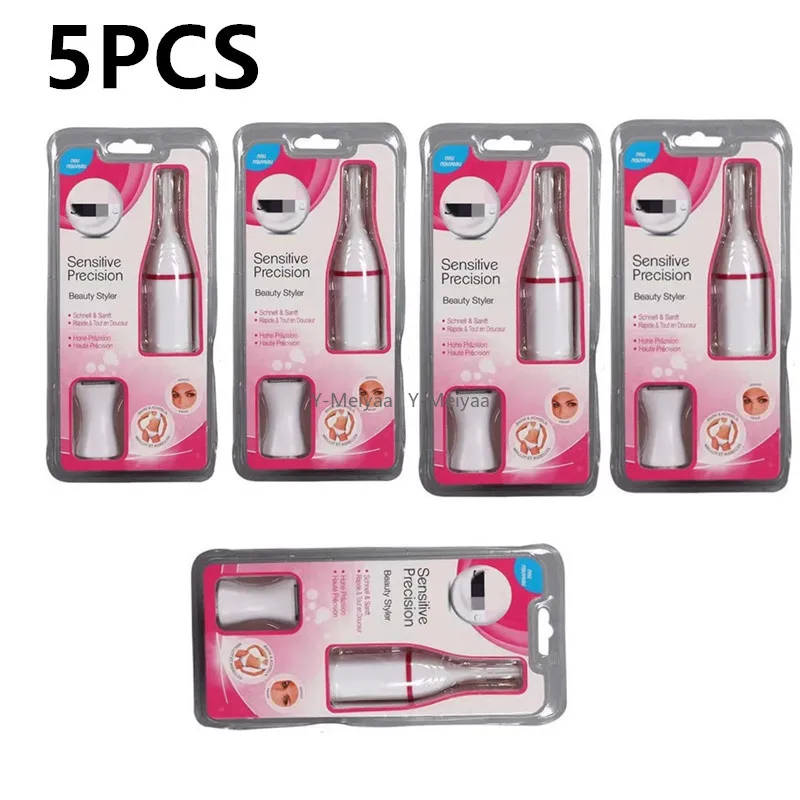 

Многофункциональный электрический эпилятор 5 в 1, 1/2/3/5 шт., безболезненный триммер для бровей, тела, бикини, удаления волос на лице, бритва для волос