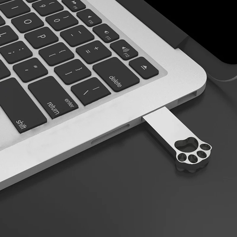 USB 플래시 드라이브 금속 USB 스틱, 펜드라이브 메모리 스틱, 데스크탑 노트북용 미니 귀여운 펜 드라이브