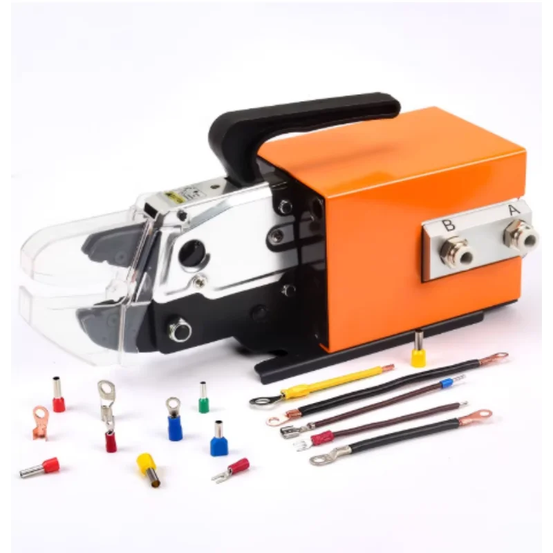 AM-10 Pneumatic Terminal Crimping Machine 0.25-10 Pneumatic Crimping Pliers Cold Terminal Crimping Machine