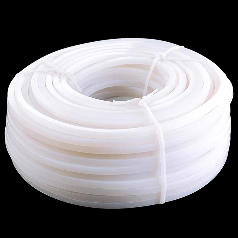 Picture 7: 1-10 Meters White Solid Silicone Rubber Sealing Strip High Temperature Resistant Wear-resistant  Thickness:0.5~100mm Width2~10mm