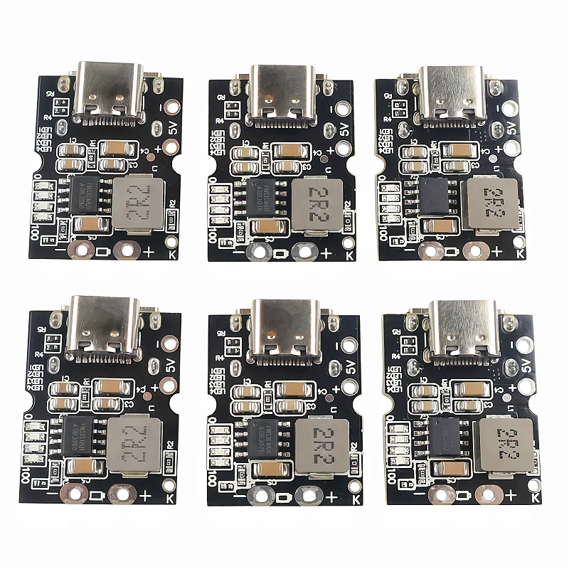 High Precision 5V 2A Charging Discharging Module Integrated Type-C Input Compatible With 4.2V Lithium Battery Welded and Unweld
