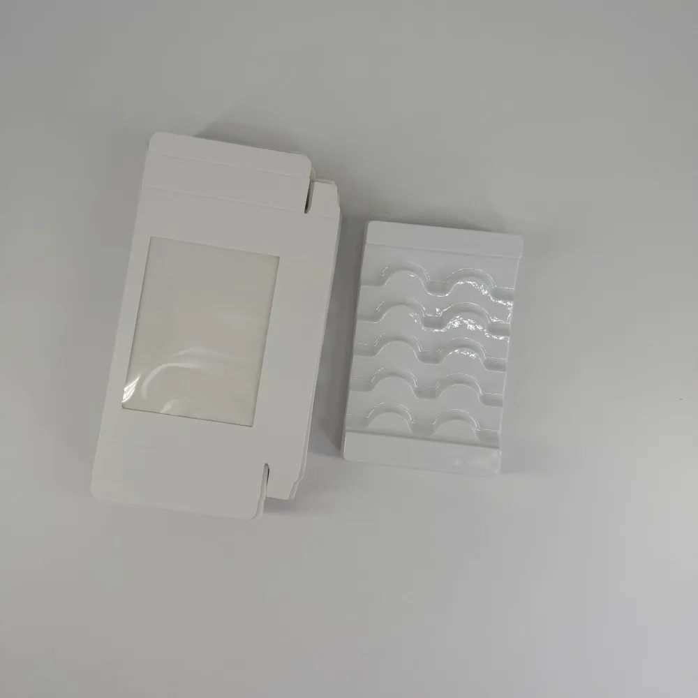 5 Pairs Lashes Paper Box for Fluffy Eyelashes 3D 5D 10D Custom Logo 20pcs Per Lot New Color