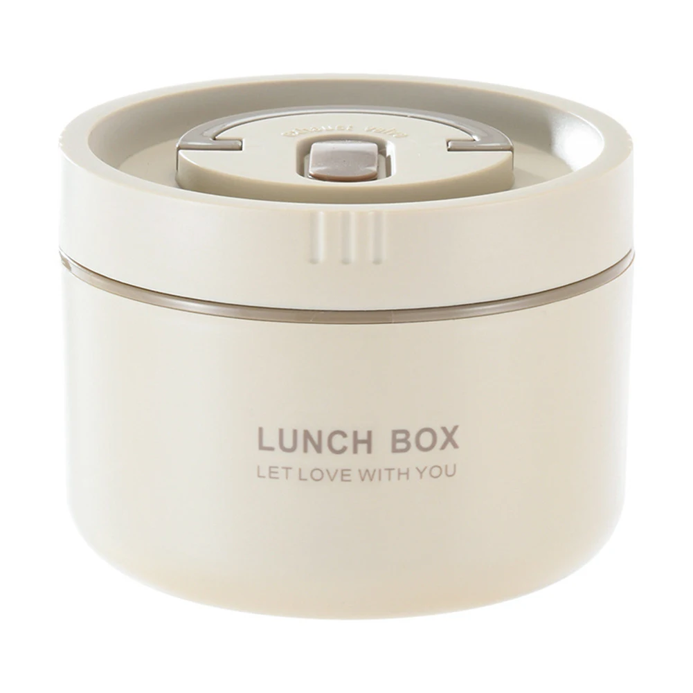 

Brand New Lunch Box Kitchen Tool Portable Stainless Steel With Insulated Bag 11.5×11 Cm Adult Bent Containers Set