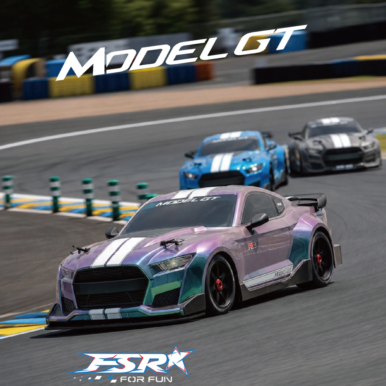 FSR MODEL GT 1/7 Scale RC On-Road Racing 6S Version 8S Version Brushless 4WD Electric Remote Control Car 14+ Toy