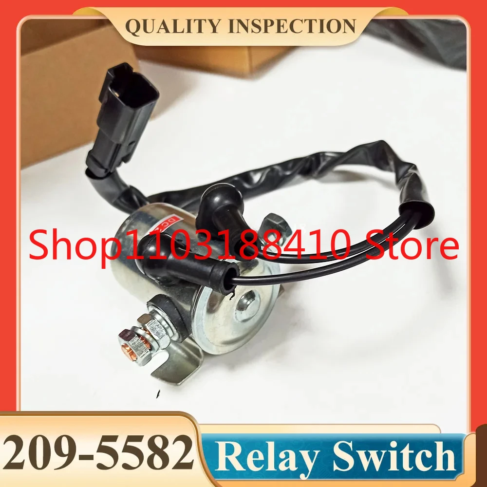 Sakelar Relai Magnetik Ekskavator 2095582   209-5582 untuk Relai Pemula C7 C9 24V