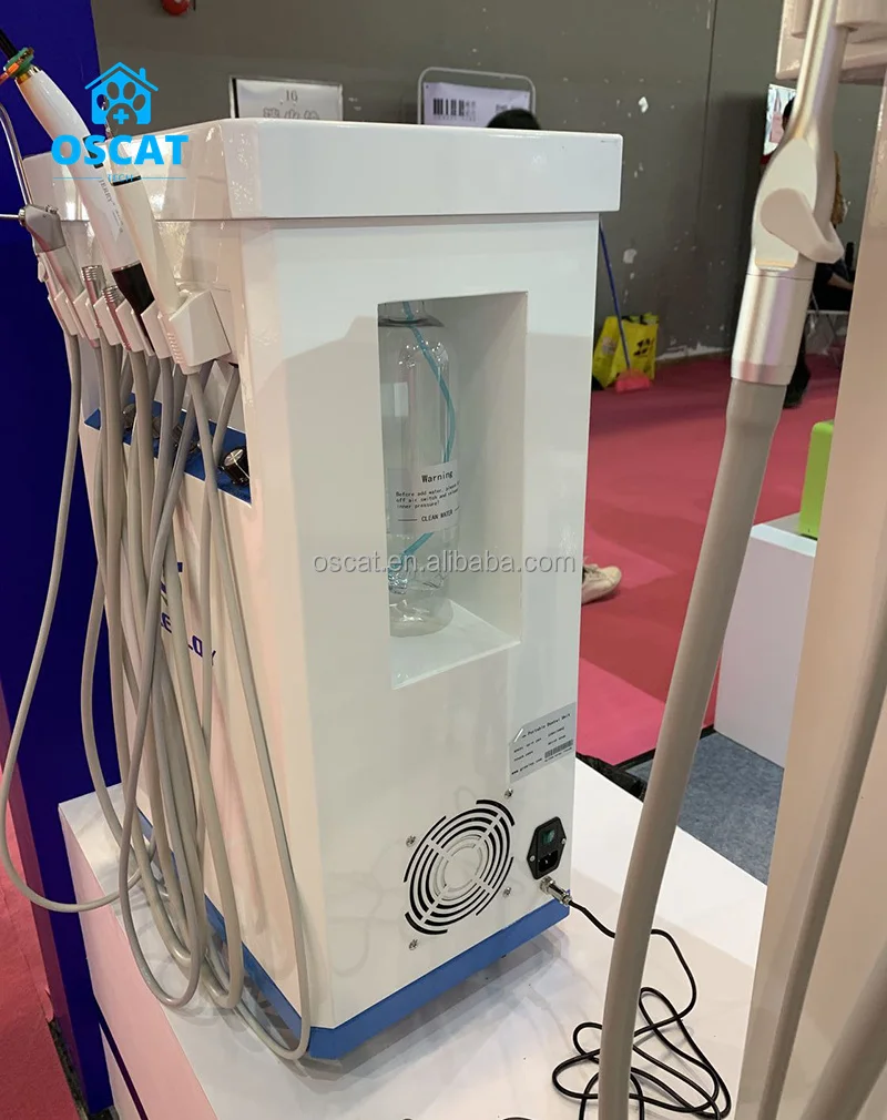 OSCAT Portable Animal Unit with Compressor Suction Pet Ultrasonic  Scaler Veterinary Instrument Veterinary Clinic