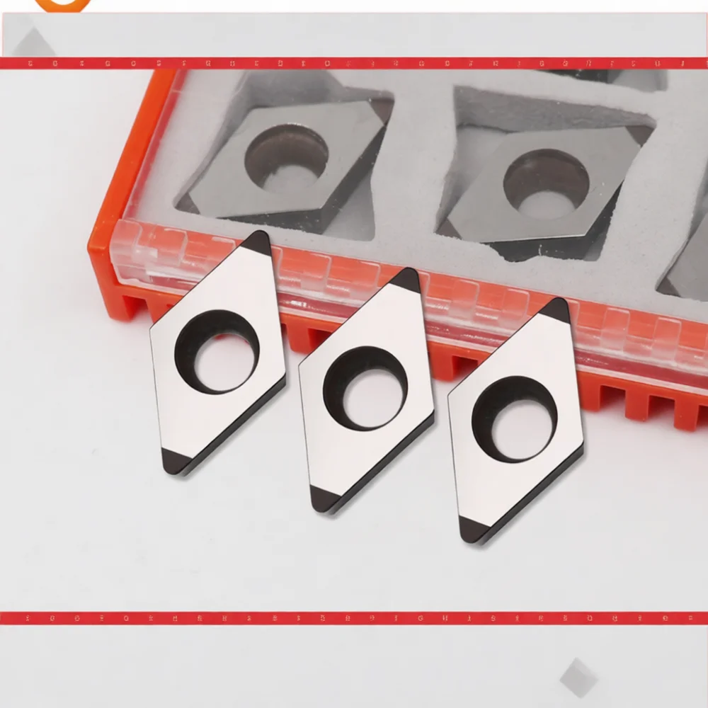 Durable CBN Diamond CNC Lathe Insert For JT-VIKTOR DCGW Series Turning Tool Bits Precision Hard Metal Fabrication Tool