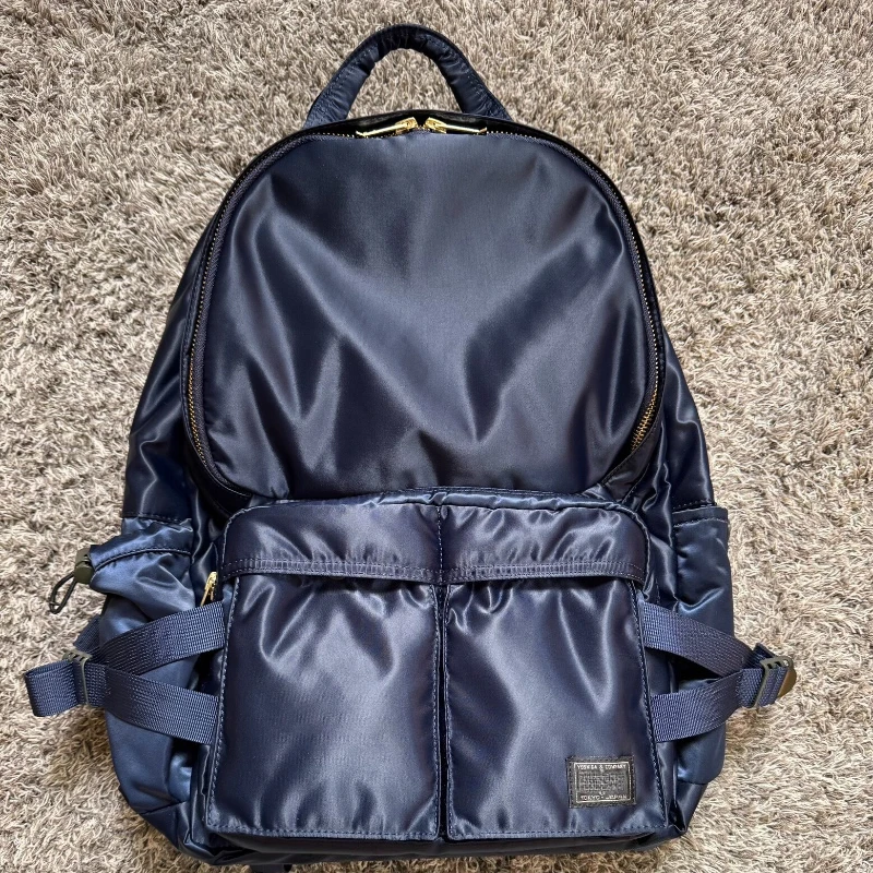 

2026SS Medium Nylon Daypack 16L Flight Fabric Lightweight Multi Pocket Backpack Water Resistant Casual Outdoor Travel Unisex Bag