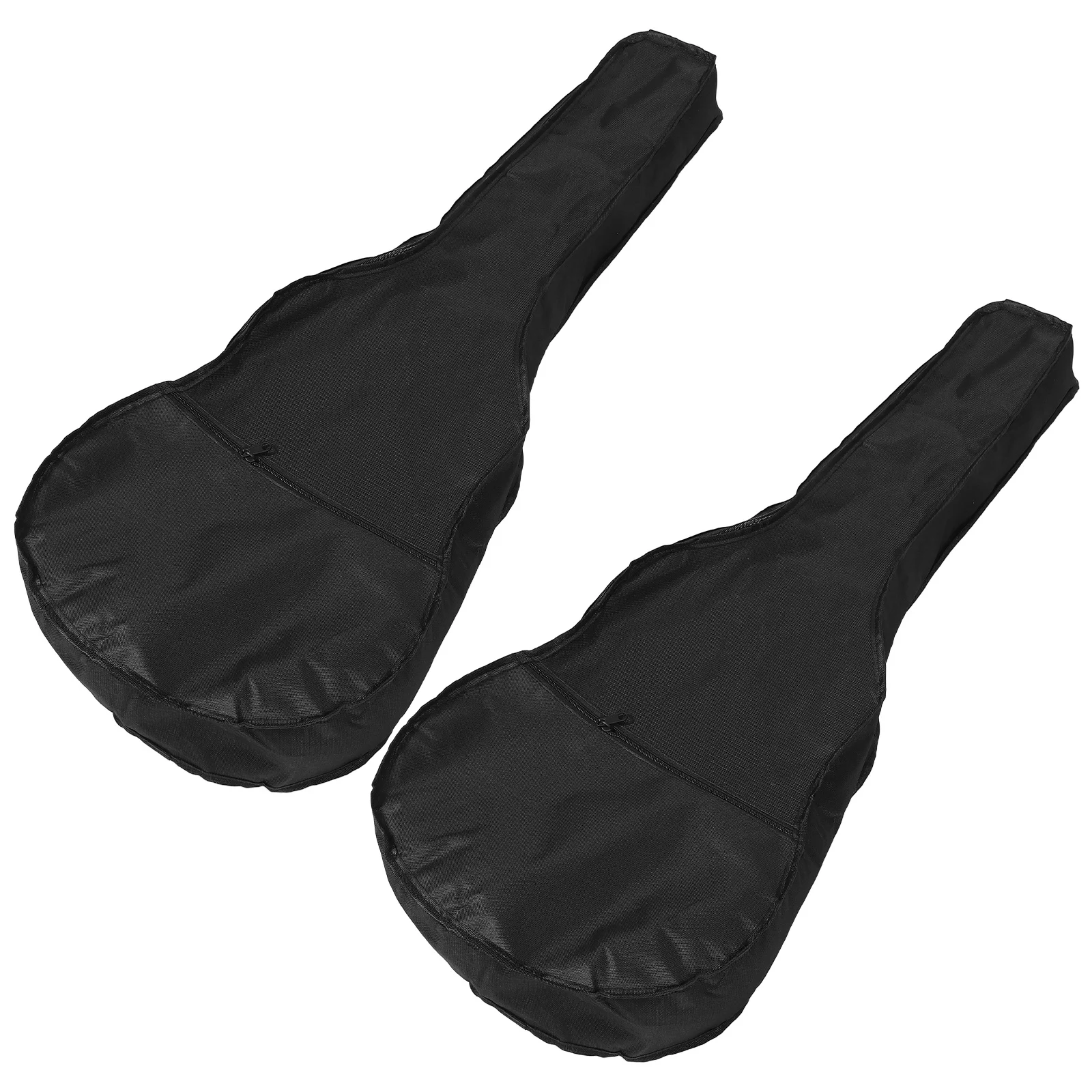 

2Pcs Guitar Bags Waterproof Oxford Cloth Lightweight Storage Case for Acoustic Folk Ukulele Travel Guitar Protector