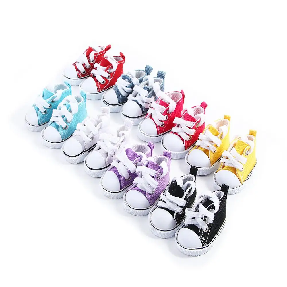 Meisje Speelgoed BJD Accessoires 5 cm 1/6 Poppen Casual Schoenen Voor Kinderen BJD Pop Schoenen Pop Canvas Schoenen Pop sneakers Pop Schoenen