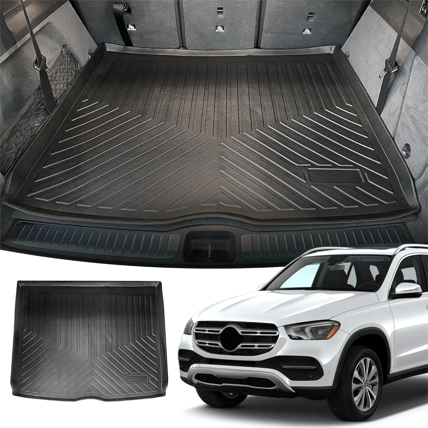 

Custom Fit Cargo Liner for Mercedes GLE Class 2020-2026 with All-Season Protection and Easy Clean