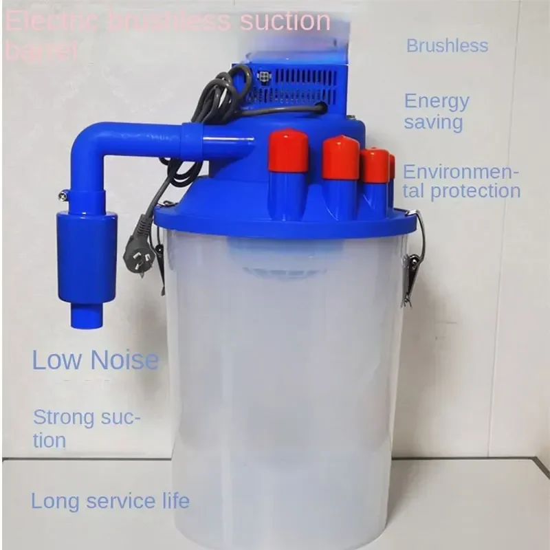 New Small Sewing Machine Electric Suction Barrel Knife Cutting Bag One Four Needle Six Thread Suction Brushless Vacuum