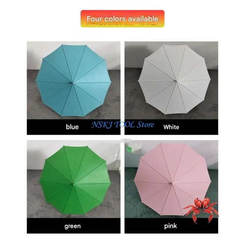 L8RC Plant Umbrella Easy Installation Multipurpose Decoration Light Weight Plant Umbrella Cover for Garden Potted Plant