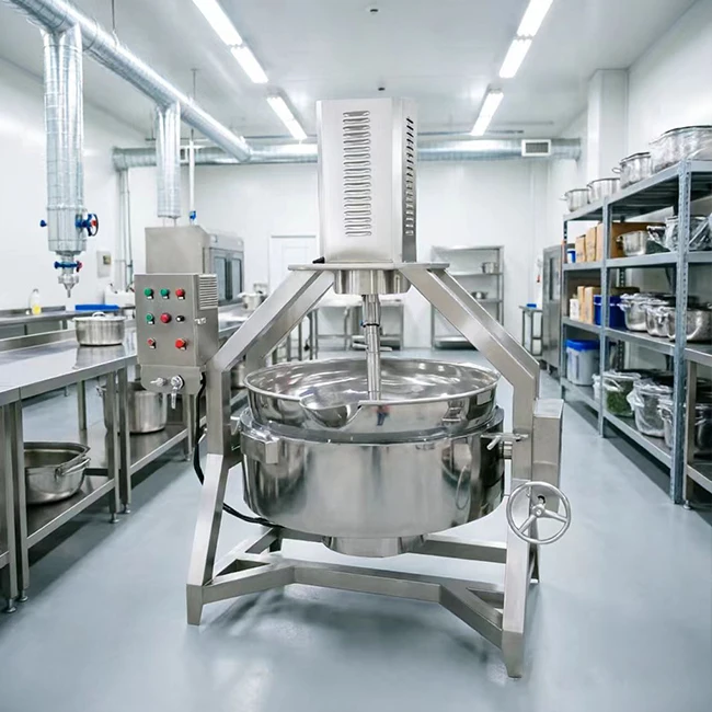 YouBan High Viscosity Sauce Making Machine Planetary Stirring Cooking Kettle for Chili Paste Jam Hotpot Seasoning