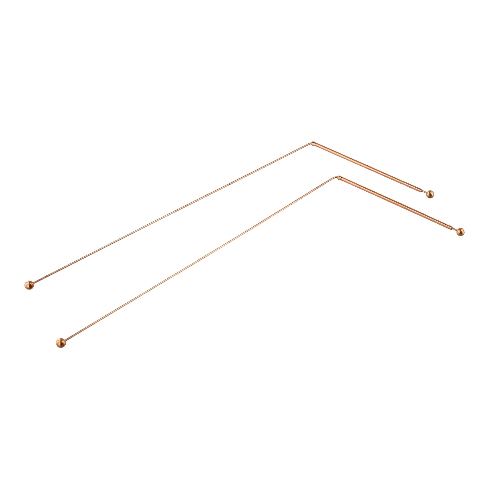 99 9 Copper Dowsing Rods with Pendant Divining Mat and Bag for Energy Therapy Lost Item Search and Spiritual Uses