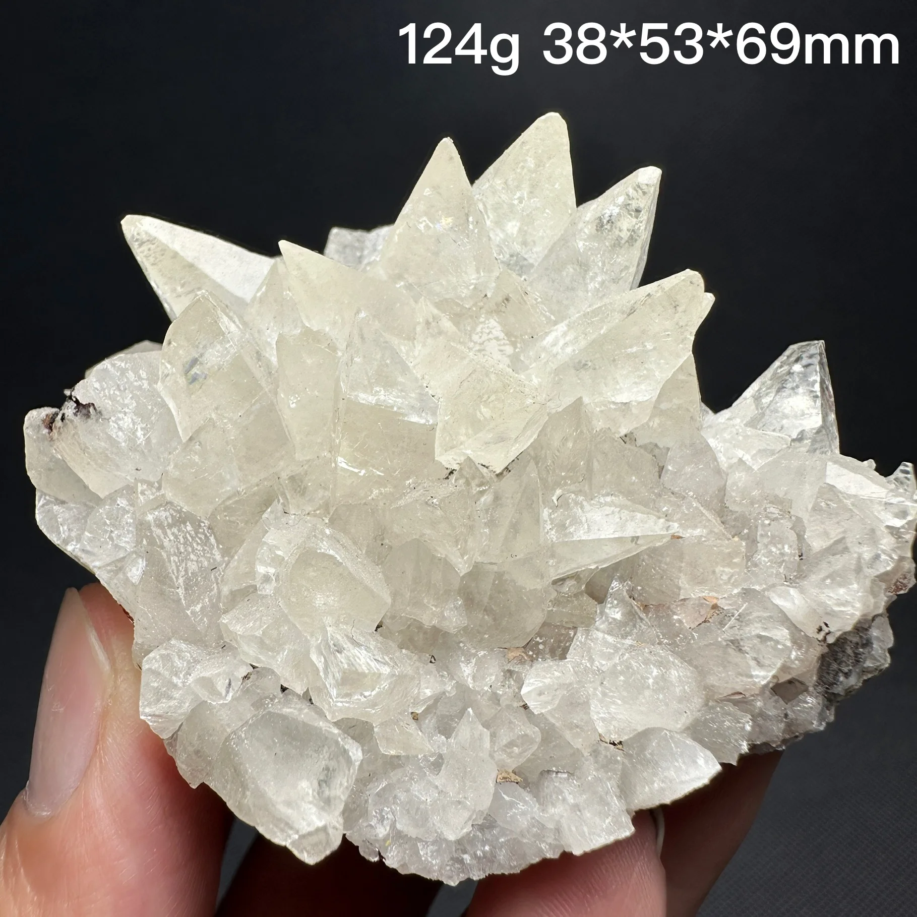 

Natural calcite Fujian spiny calcite crystalline mineral specimen crystal stone quartz healing stone home decoration gift