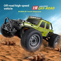 SCY-16103 Full Scale Off Road High Speed Rc Remote Control Car Cross Border Speed Cruiser Big Foot Jeep Car Model Boy Gift