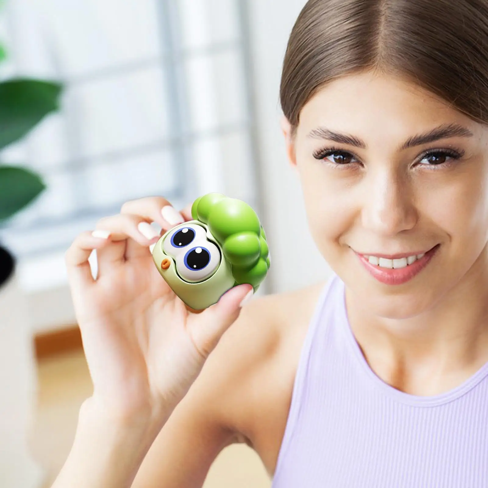 Spremere giocattoli per bambini pop-out occhi verdure decomprimere giocattolo sensoriale per ragazzi ragazze bambini adolescenti adulti bambini scuola a casa