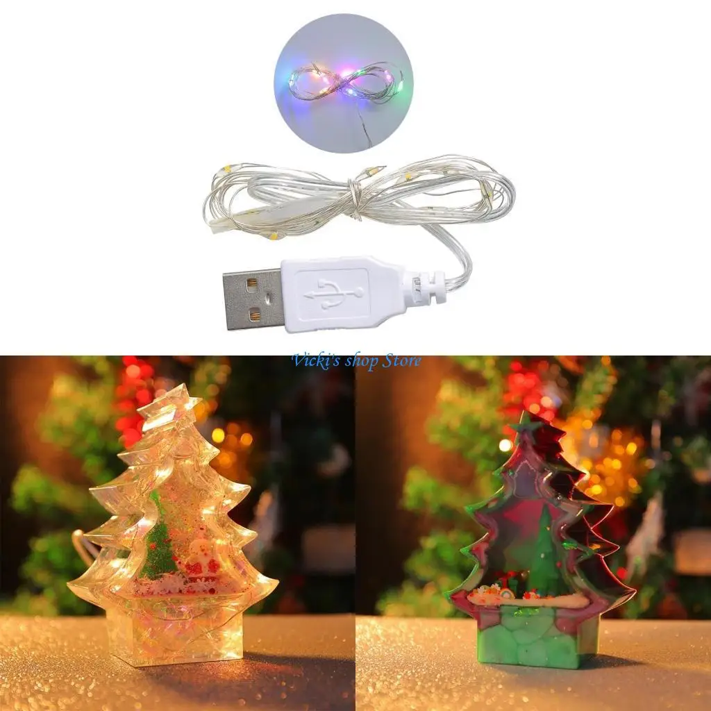 

Diy Handmade Products Christmas Tree Ornament Silicone Mold Scented Gypsum Ornaments Drop Resin Mold for Decoration