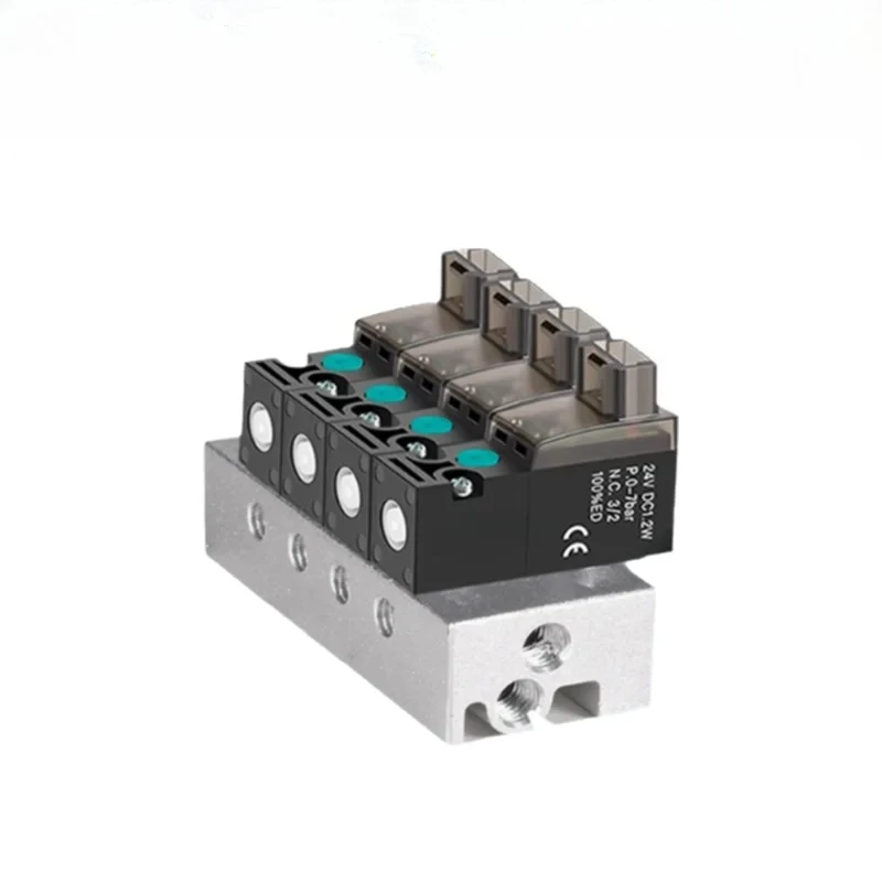 High-frequency Micro Solenoid Valve 2-position 3-way Vacuum Pneumatic Valve Mini Pneumatic Valve with Low Power Consumption