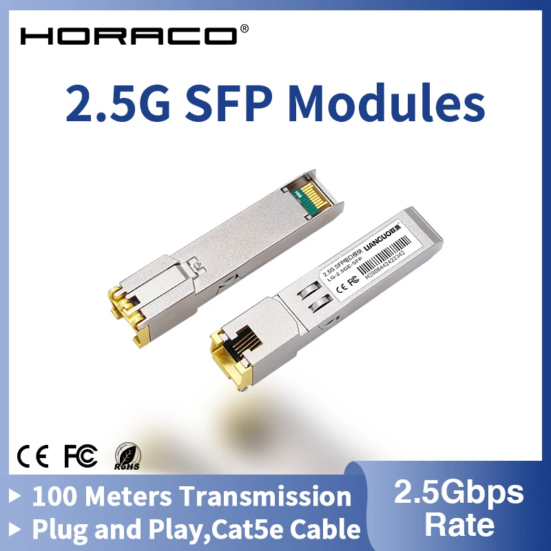 Was ist ein Modul Port und wie kann man den HORACO 2.5G SFP-Modul Port nutzen?