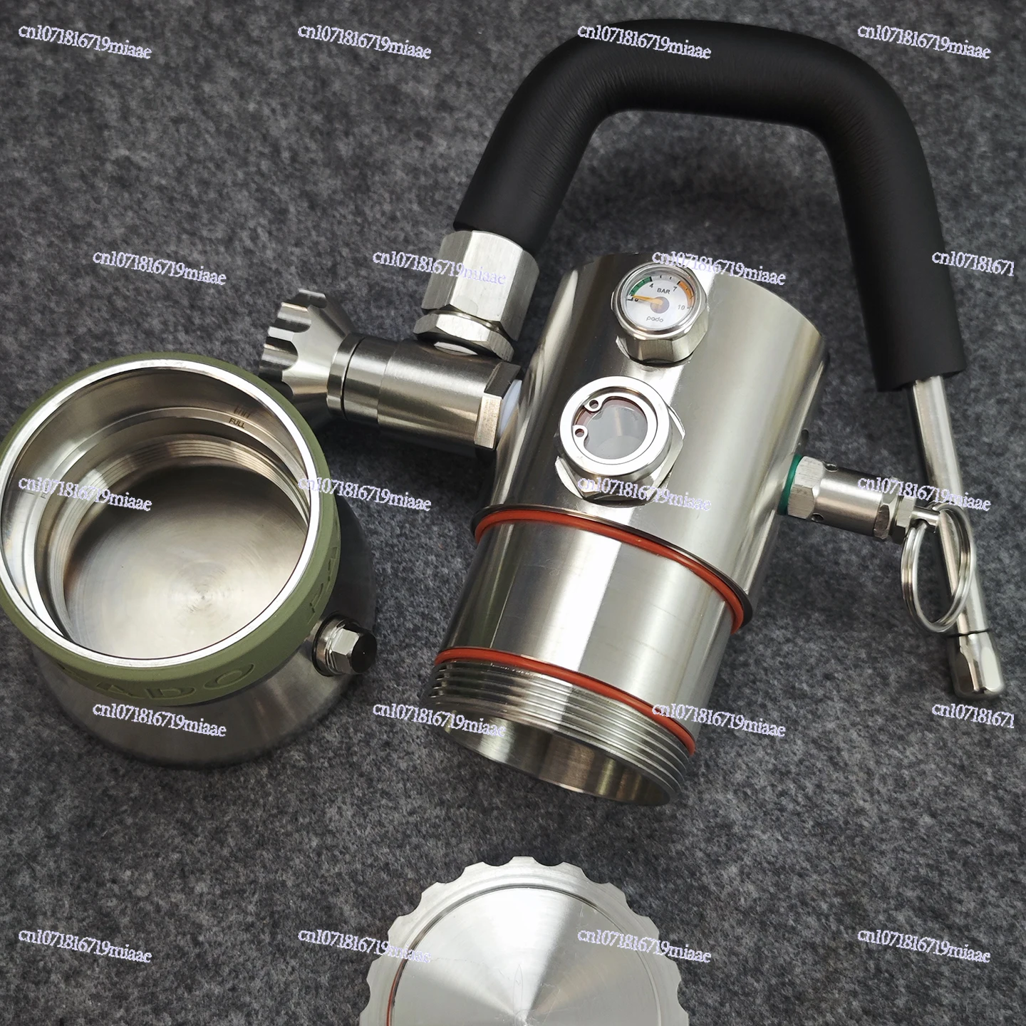 Steam Milk Pot Stainless Steel, Coffee Latte Milk Foam Machine Accessories, Outdoor Camping Mini Latte Flower