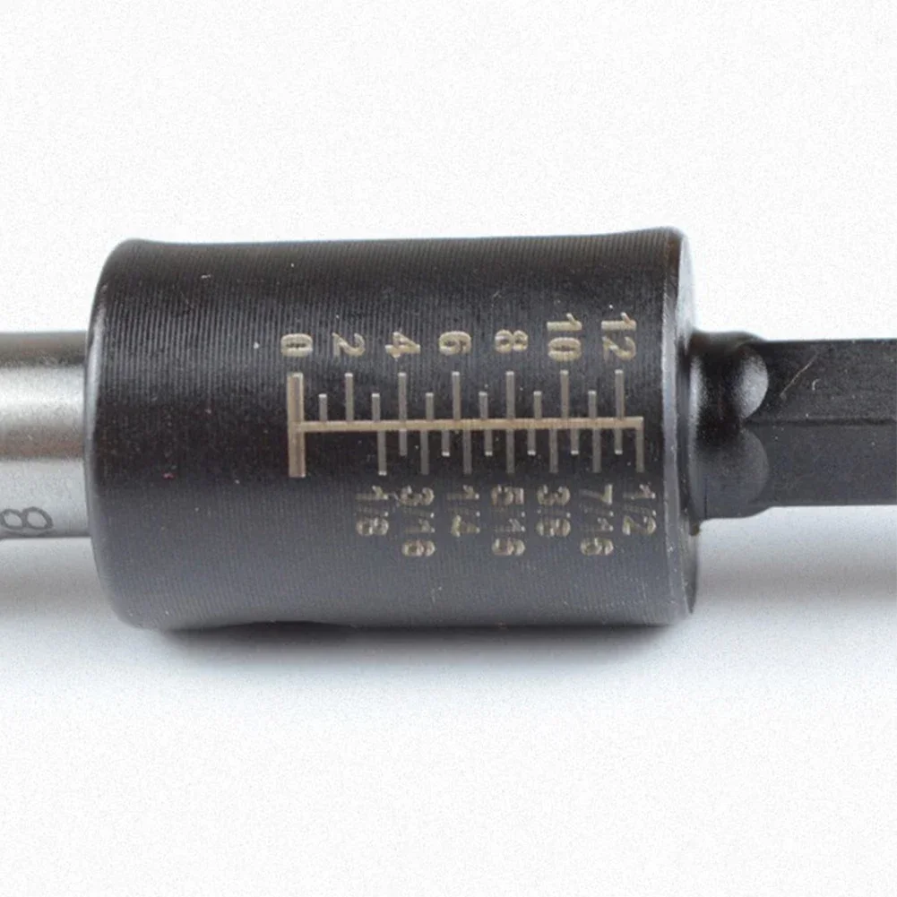 4pcs Adjustable Countersink Drill Bits With Depth Stop Hex Shank For Woodworking For Home Power Hand Tools Accessories