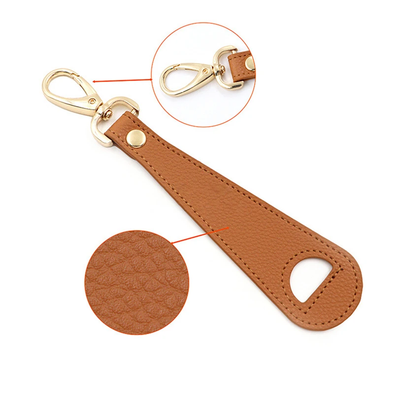 Couro Viagem Hat Clip para Golf, Baseball Hat Clip, luva de toalha, simples armazenamento carteira fivela, verão Hat Strap