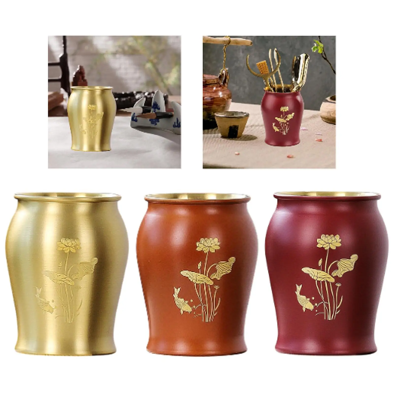 Металлический держатель для ручек, чайные аксессуары, держатель для кистей для офисного стола, кухни