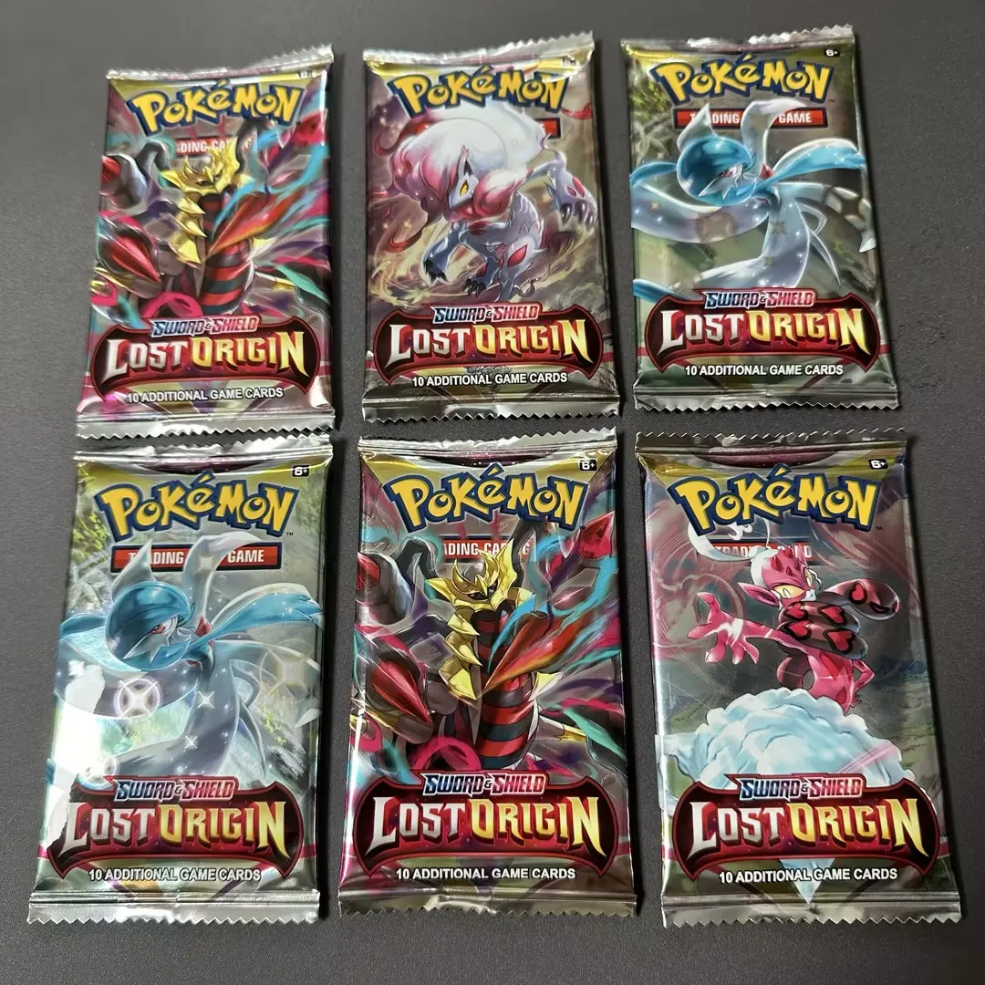 Cartas de Pokémon GX Vmax EX Mega Origin, tarjetas de estrellas brillantes, colección de juegos de batalla, tarjetas de operación, regalos de