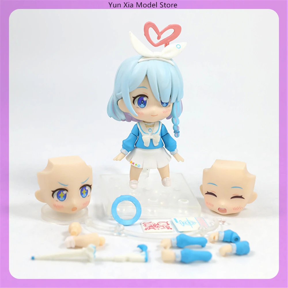 

10cm Blue Archive Arona Cute Edition Main Os Game Girl Figures Models Gk Statue Models Boys Collectible Ornament Doll Toys Gifts